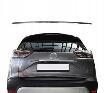 shumee Opel Crossland - Kromirane letve, pokrov prtljažnika, zadnja