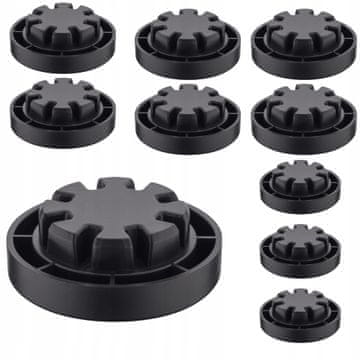 shumee 10X DISTANČNI OBROČ 10 MM ZA PODALJŠEVALNE NOGE HAFELE AXILO