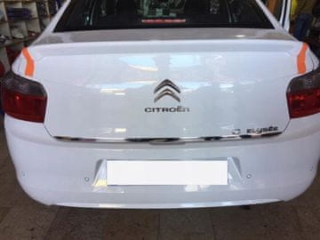 shumee Citroen C-Elysee - KROMIRANI LETOVI Kromirana zaščita prtljažnika