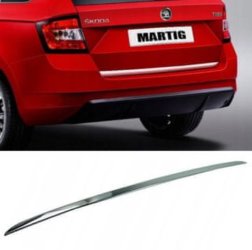 shumee Škoda FABIA III 3 Kombi - Kromirane obloge prtljažnih vrat