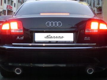 shumee AUDI A8 4E 02-10 KROMIRANA LETVICA Kromirana vrata prtljažnika
