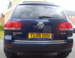 shumee VW Touareg - KROMIRANI LESTVI Kromirana zaščita prtljažnika