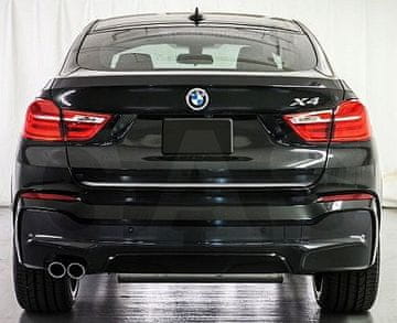 shumee BMW X4 F26 - KROMIRANI LESTVI Kromirana zaščita prtljažnika
