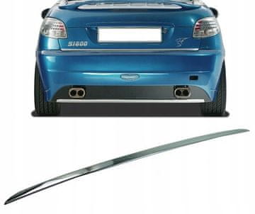 shumee Peugeot 206 CC - KROMIRANI LESTVI Kromirana vrata prtljažnika