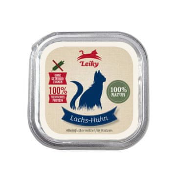 shumee Losos s piščancem za mačke | mokra hrana | vitamini, minerali, tavrin | Leiky