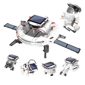 shumee Solarni roboti 6 v 1 izobraževalna robotska igrača za otroke, ustvarjalni komplet