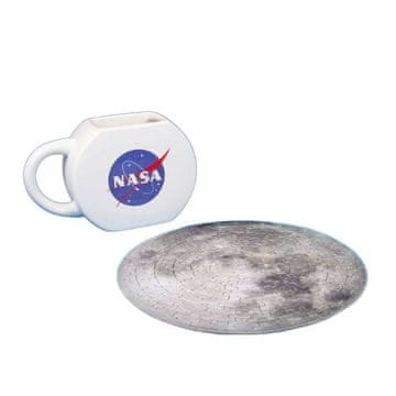 shumee NASA 100-delni komplet sestavljank iz keramičnih skodelic 400 ml Luna vesolje