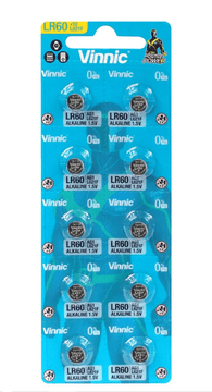 shumee Pretisni omot za baterije Vinnic AG1 / L621 - 10 kosov.