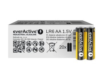shumee Alkalne baterije everActive Industrial LR6/AA, karton (40 kosov)