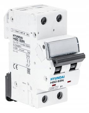 shumee HYUNDAI HGD - NADTOKOVNI ODKLOP 2P, 6KA, 16A, CHAR. C
