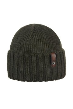 shumee ALFREDO moška zimska kapa - KHAKI 58 (velikost za odrasle)
