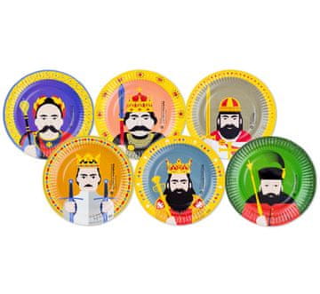 shumee Papirnati krožniki ROYAL PARTY 18 cm 6 kosov.