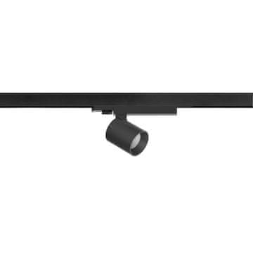 shumee LED TIRNICA SIERRA ČRNEGA OBLIKOVALCA Z ALU STRUKTURO ITALUX SA-1780A/HT4-463T-14W/BK-3000K