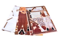 shumee 3D sestavljanka jadrnica BLUENOSE 80 kosov ZA2906