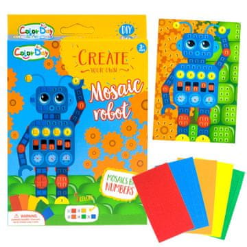 shumee kreativni robot za kolaž iz mozaika iz pene ZA2054 RO