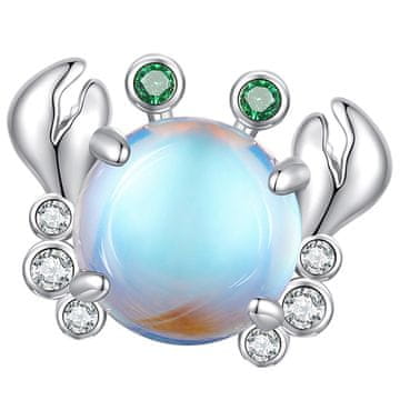 shumee Obeski za Pandora obesek z mavričnim rakom iz srebra 925 Trusky Charms