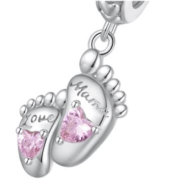 shumee Obeski za Pandora obesek v obliki srca, srebro 925, Trusky Charms