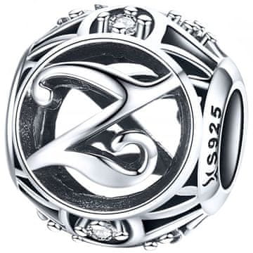 shumee Obeski za Pandora obesek s črko Z, srebro 925