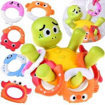 shumee Interaktivna kopalna igrača Želva z vodno fontano ZA5819