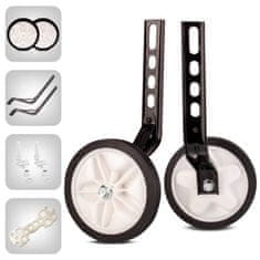 shumee Univerzalna stranska podporna kolesa 12-20 palcev, komplet črno-belih, Sun Baby