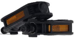 shumee Pedala za kolo s platformo MTB City 20 palcev, lahka plastika, črna