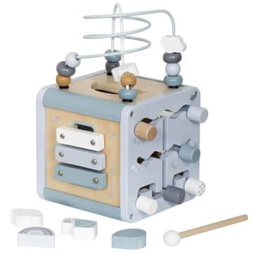 shumee Večkockasta lesena kocka, aktivirajoča izobraževalna Montessori ZA5264