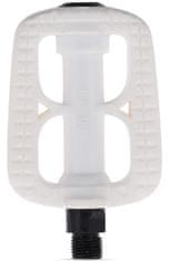 shumee Pedala za kolo s platformo MTB City 20 palcev, lahka plastika, bela