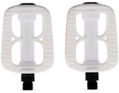 shumee Pedala za kolo s platformo MTB City 20 palcev, lahka plastika, bela