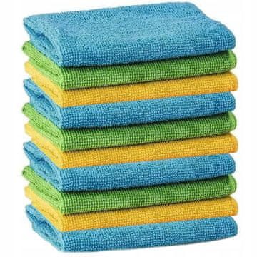 shumee 10x KRPE ZA ČIŠČENJE AVTA IZ MIKRO VLAKEN