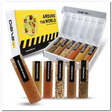 shumee Začimbe Svetovne kuhinje Set Po vsem svetu Italijanska Grška Mehiška