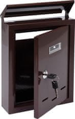 shumee POŠTNI NABIRALNIK 285x200x60MM RJAV 78542 VOREL