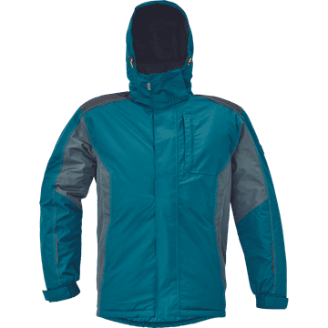 Cerva DAYBORO parka petrolej modra 2XL