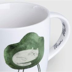 Maxwell & Williams Lonček Feline Friends One Eye Open Cat 400ml / M. Martin / porcelan