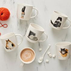 Maxwell & Williams Lonček Feline Friends Computer Cat 400ml / M. Martin / porcelan