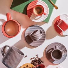 Andrea Fontebasso Lonček Rice 500ml / rjava / porcelan