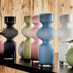 Andrea Fontebasso Vaza Wetube h35cm / bela / steklo