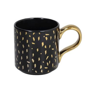 Andrea Fontebasso Lonček Friz 350ml / črn / porcelan