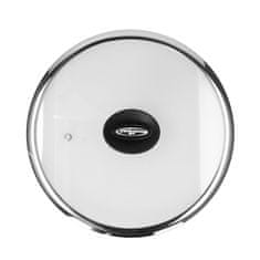 Andrea Fontebasso Pokrov Luxury Design 24cm / steklo, inox