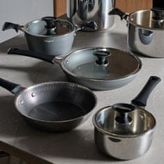 Andrea Fontebasso Pokrov Luxury Design 24cm / steklo, inox