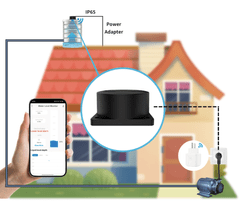 BOT Tuya LMS1 WiFi pametni senzor za merjenje vodne gladine