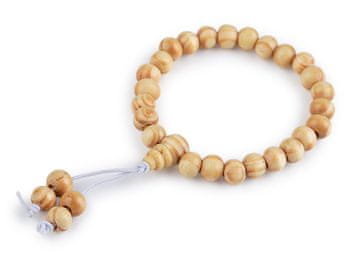 Lesena zapestnica Japa Mala - naravna st.