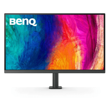 BENQ PD3205UA monitor, 80cm (31.5), 4K UltraHD, nosilec, črni (9H.LKGLA.TPE)