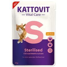 Kattovit Cat Vital Care Steriliziran piščančji žepek 85g