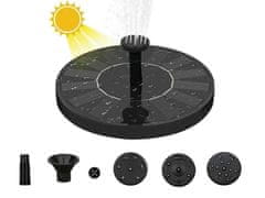 GOTEL Solarna plavajoča vrtna fontana – črpalka za ribnike