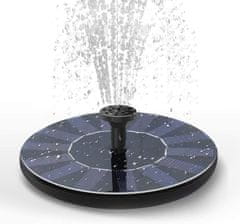 GOTEL Solarna plavajoča vrtna fontana – črpalka za ribnike