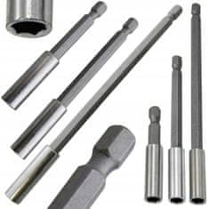 Beast Defense Set magnetnih podaljškov HEX za vijačnike 50 100 in 150mm