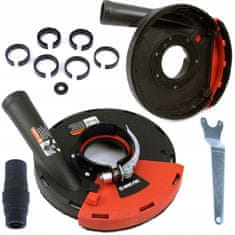 Silver Odsesovalni nastavek za kotni brusilnik 180mm