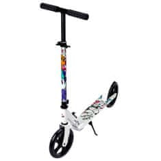 Disney DISNEY Minnie Mouse Mladinski kovinski dvokolesni skuter 200 mm z zavoro in stojalom, zložljiv, do 100 kg