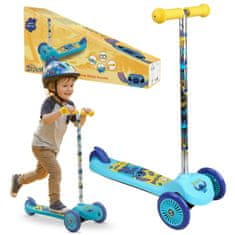 Disney DISNEY Stitch Tristopenjski skuter za otroke, protizdrsni, zložljiv, do 20 kg