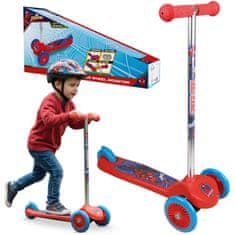 MARVEL COMICS MARVEL Spider-Man Tristopenjski skuter za otroke, protizdrsni, zložljiv, do 20 kg